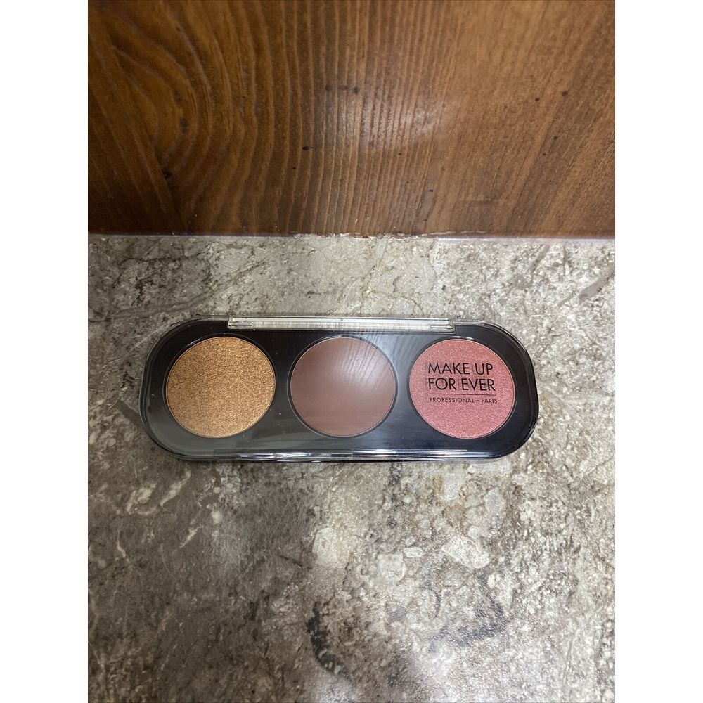 Make Up For Ever Palette Trio Vide With 3 Eyeshadows